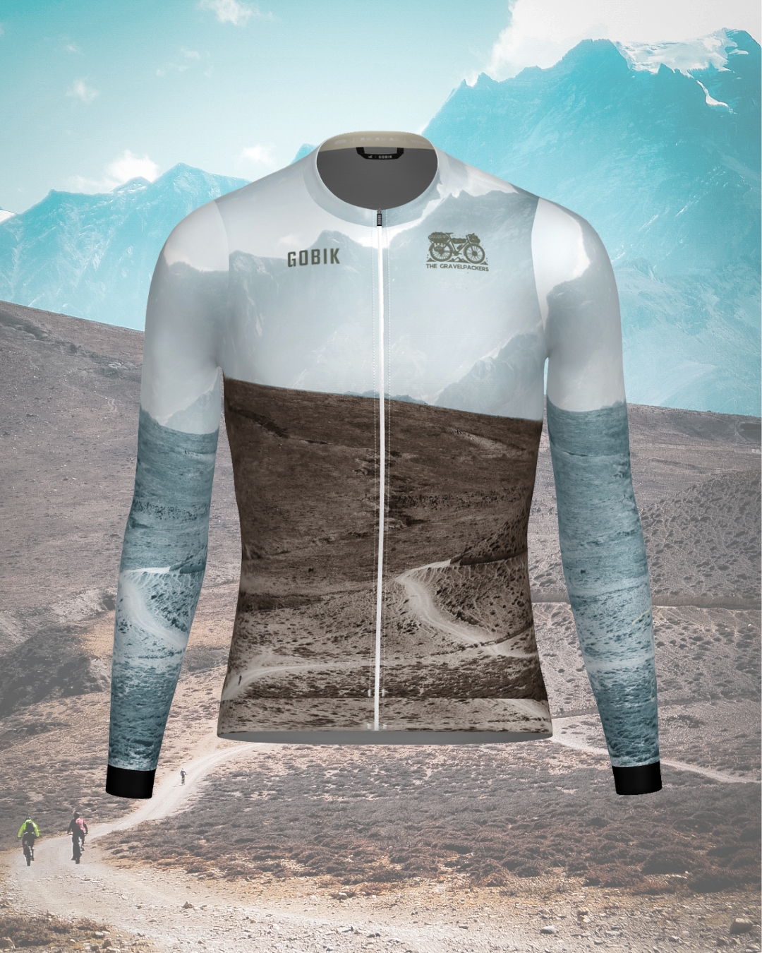 The GravelPackers Official Jersey front